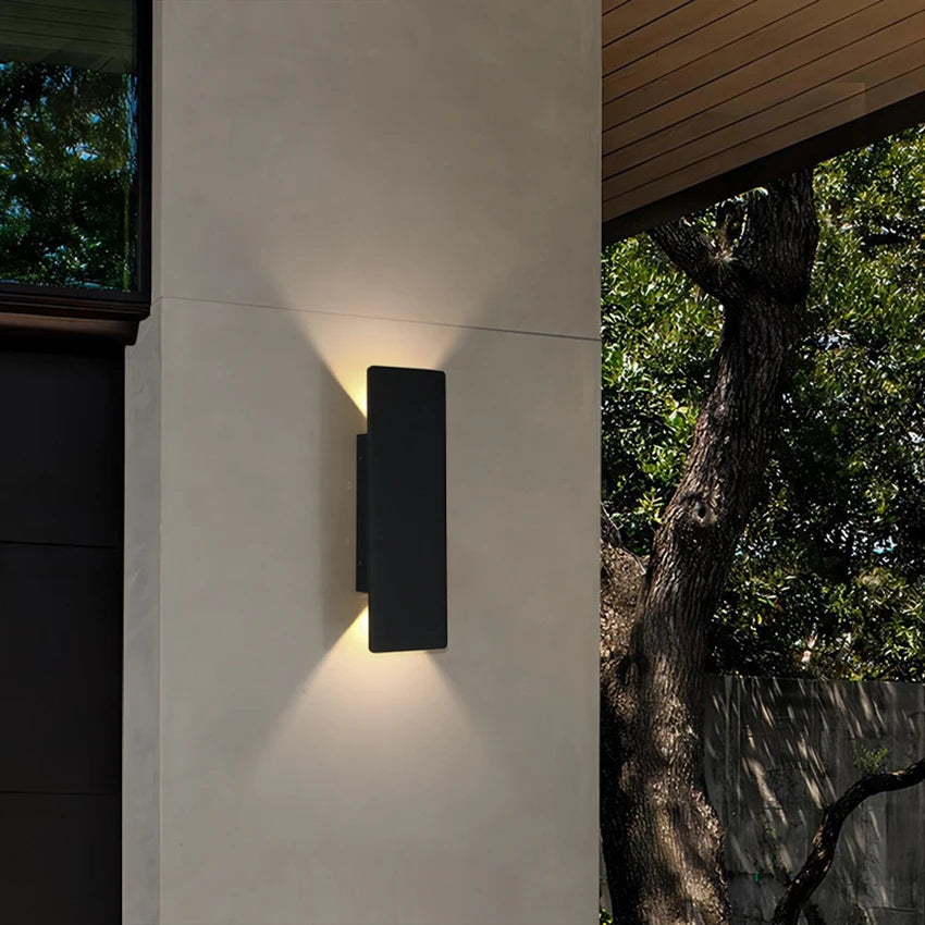 Outdoor Wall lamp Indoor Sconce Fixture Waterproof Wall Light Upper and Lower Luminous Lamps Lighting Decoration AC90-260V