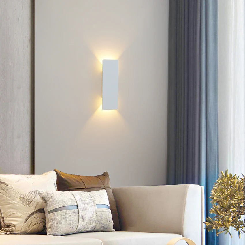 Outdoor Wall lamp Indoor Sconce Fixture Waterproof Wall Light Upper and Lower Luminous Lamps Lighting Decoration AC90-260V