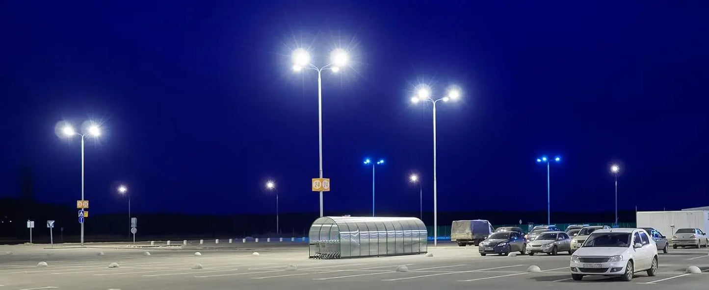 LED Parking Lot Lights with Dusk to Dawn Slip Fitter, Led Parking Lot Lights Outdoor