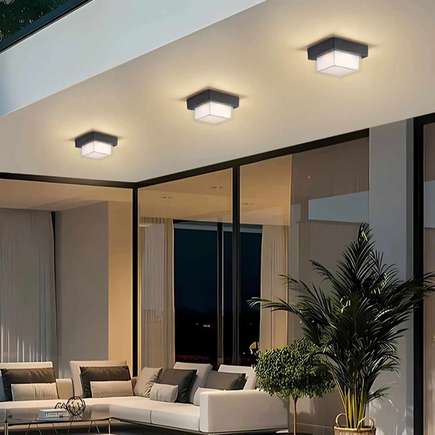Led Outdoor Wall Light Waterproof IP66 Led Outdoor Lighting Porch Lights Balcony Garden Lights Outdoor Wall Lamp garden lights