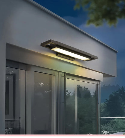 Outdoor Entryway Wall Lights Black Porch Lamp Waterproof Street Fixtures IP65 Garden Sconces for Doorway Corridor Balcony Garage