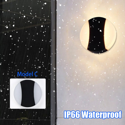 Led Outdoor Wall Light Waterproof IP66  Led Outdoor Lighting Porch Lights Balcony Garden Lights Outdoor Wall Lamp garden lights