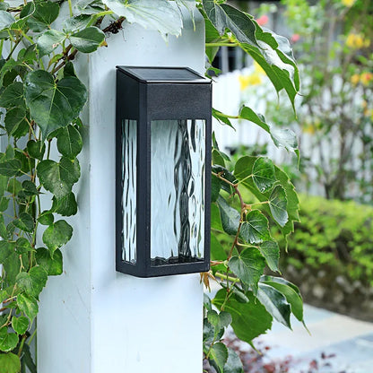 LED Solar Wall Lamp Villa Entrance Garden Lamp High-end Modern Style Courtyard Decoration Outdoor Waterproof Solar Street Light