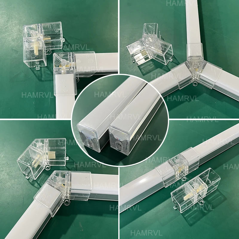 Garage Light Hexagon Lights lamp 110V-240V Led Tube Honeycomb Ceiling Lighting For Auto Car Body Repair Led Workshop Cutomized