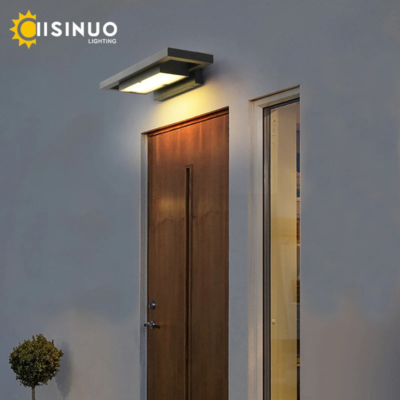 Outdoor Entryway Wall Lights Black Porch Lamp Waterproof Street Fixtures IP65 Garden Sconces for Doorway Corridor Balcony Garage