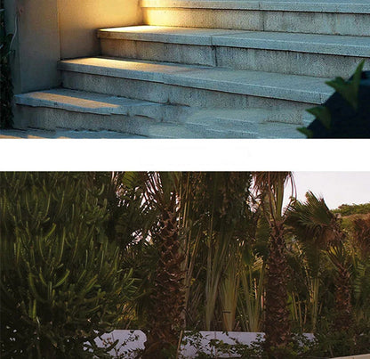 3W 6W LED Indoor Outdoor Recessed Stair Light Step Lamp Path Lights Waterproof Embedded Wall Lamp Wall Corner Underground Lamp