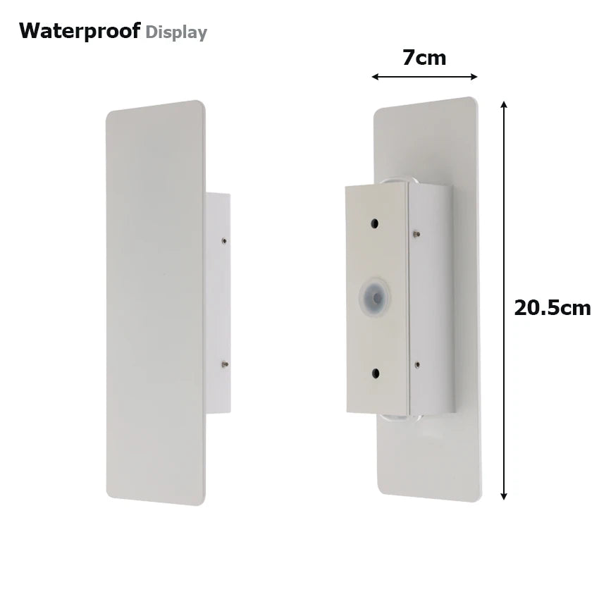 Outdoor Wall lamp Indoor Sconce Fixture Waterproof Wall Light Upper and Lower Luminous Lamps Lighting Decoration AC90-260V