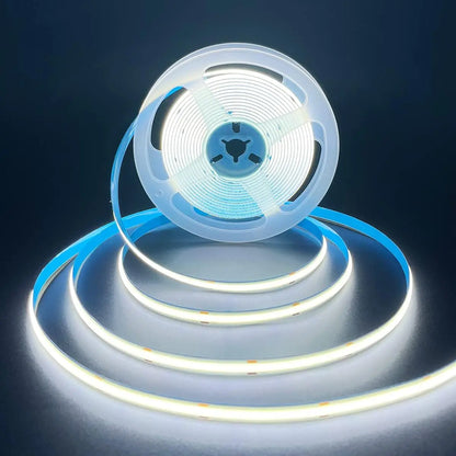 COB LED Strip Light DC 12V/24V Diode String Decoration Living Room indoor Background Night Light Flexible Decor Lighting Lamp