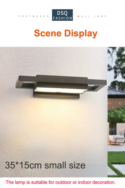 Outdoor Entryway Wall Lights Black Porch Lamp Waterproof Street Fixtures IP65 Garden Sconces for Doorway Corridor Balcony Garage
