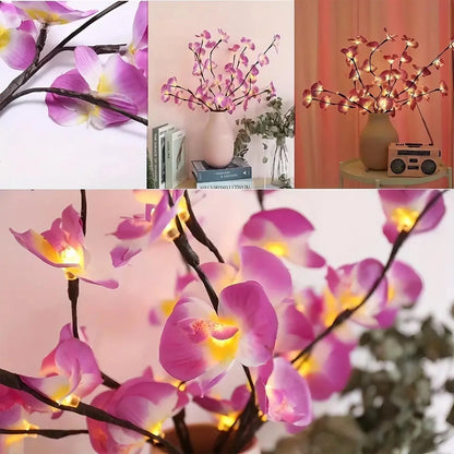 STOENGO 20 LED Willow Branch Lights - Perfect for Home, Bedroom, Wedding, Christmas, Valentine's, Mother's Day Decor