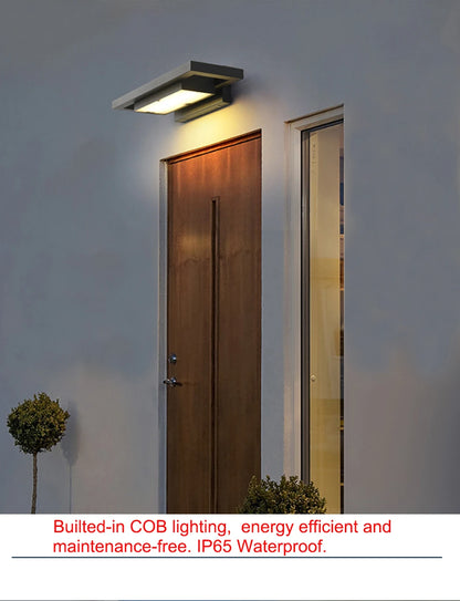 Outdoor Entryway Wall Lights Black Porch Lamp Waterproof Street Fixtures IP65 Garden Sconces for Doorway Corridor Balcony Garage