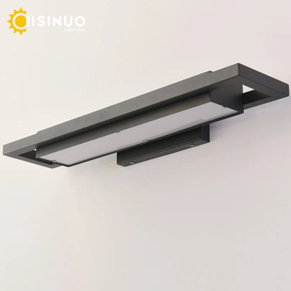 Outdoor Entryway Wall Lights Black Porch Lamp Waterproof Street Fixtures IP65 Garden Sconces for Doorway Corridor Balcony Garage